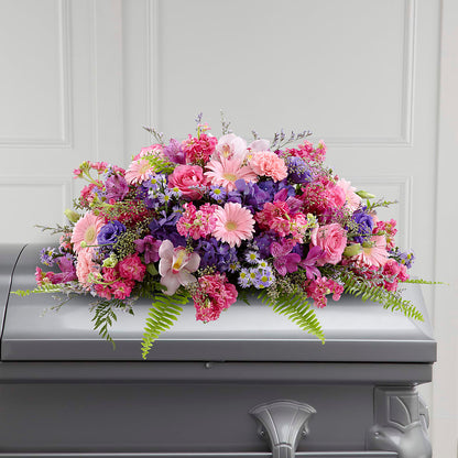 Glorious Garden Casket Spray –  Garden Of Eden Florist, San Antonio TX