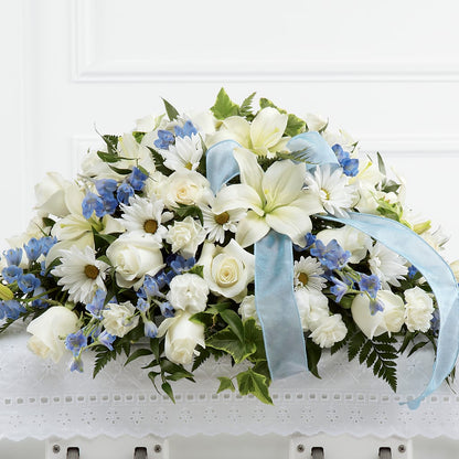 Tender Treasure Casket Spray –  Garden Of Eden Florist, San Antonio TX