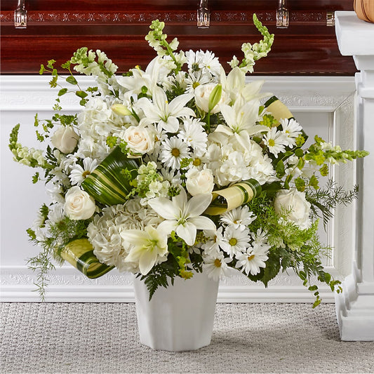 Thoughts of Tranquility Floor Basket –  Garden Of Eden Florist, San Antonio TX