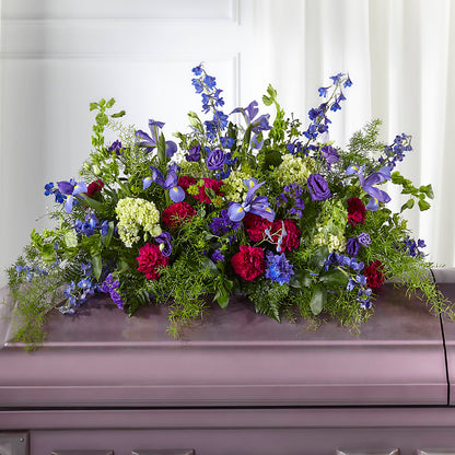 Always Treasured Casket Spray –  Garden Of Eden Florist, San Antonio TX
