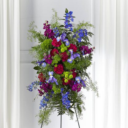 Heavenly Skies Standing Spray –  Garden Of Eden Florist, San Antonio TX