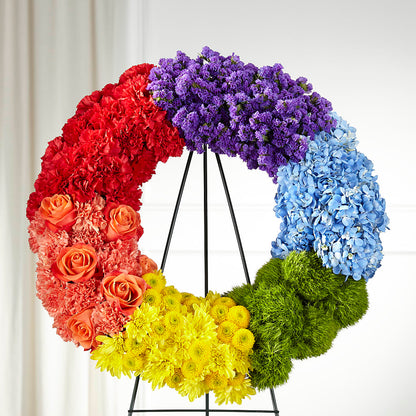 Circle of Love Wreath –  Garden Of Eden Florist, San Antonio TX