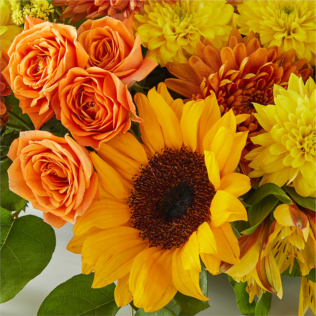 Autumn Harmony Centerpiece –  Garden Of Eden Florist, San Antonio TX
