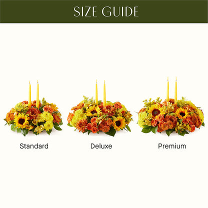 Autumn Harmony Centerpiece –  Garden Of Eden Florist, San Antonio TX
