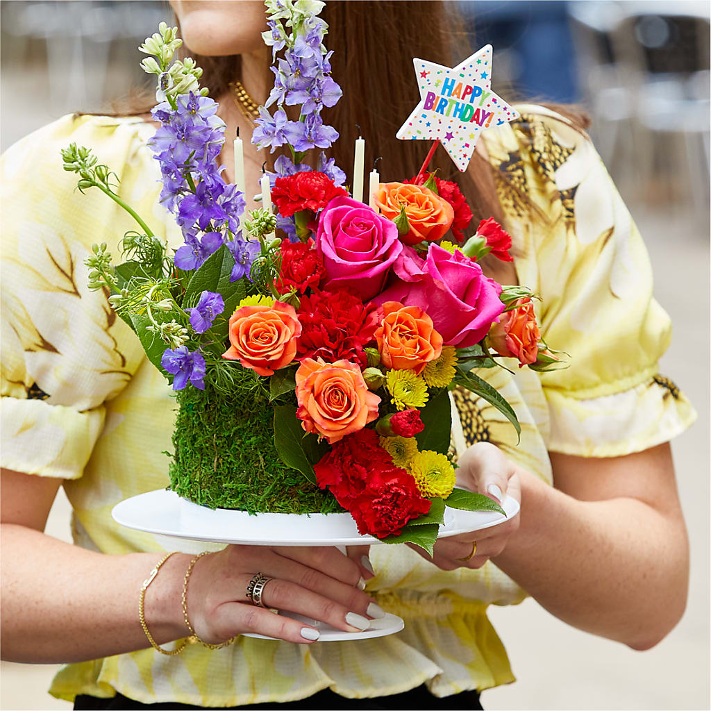 Best Year Yet Floral Cake –  Garden Of Eden Florist, San Antonio TX