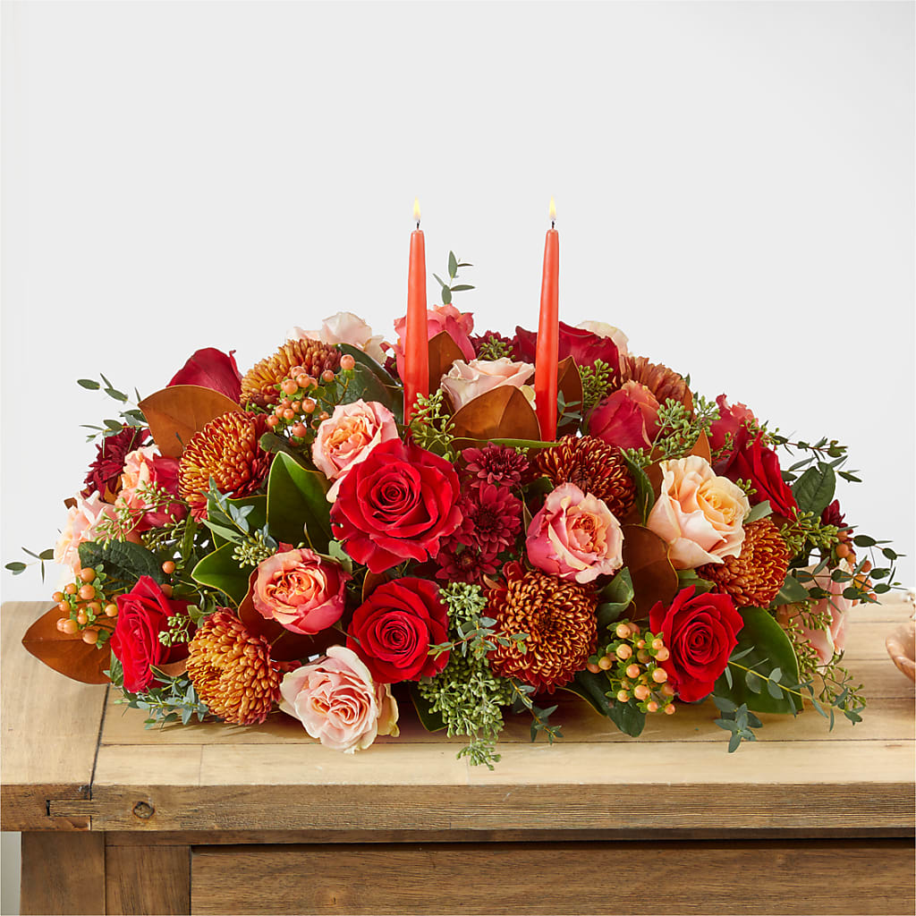 Gather Near Centerpiece –  Garden Of Eden Florist, San Antonio TX