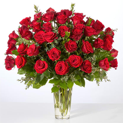 Forever Yours Fifty Stem Red Rose Bouquet –  Garden Of Eden Florist, San Antonio TX