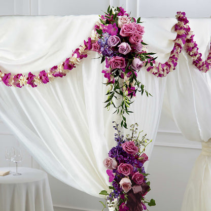 Color & Light Chuppah Decor –  Garden Of Eden Florist, San Antonio TX